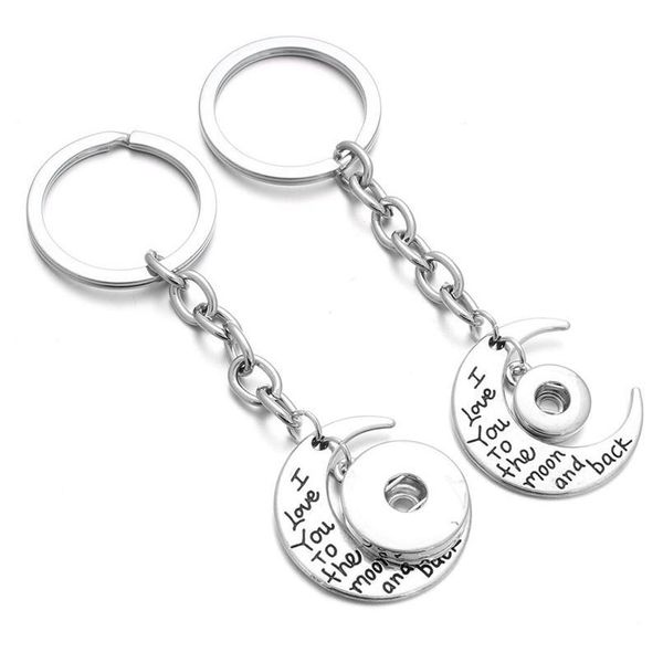 new snap jewelry 12mm 18mm metal moon snap button keychains keyring pendant for women girls gi qylyah, Silver
new snap jewelry 12mm 18mm metal moon snap button keychains keyring pendant for women girls gi qylyah, Silver