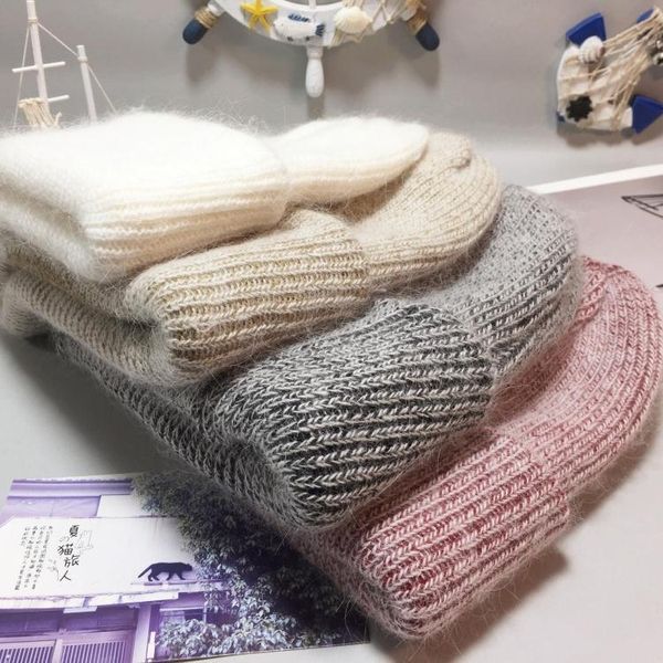 fashion angora knitted skullies beanies cashmere beanies thick warm ladies wool hat female warm beanie hats, Blue;gray
fashion angora knitted skullies beanies cashmere beanies thick warm ladies wool hat female warm beanie hats, Blue;gray