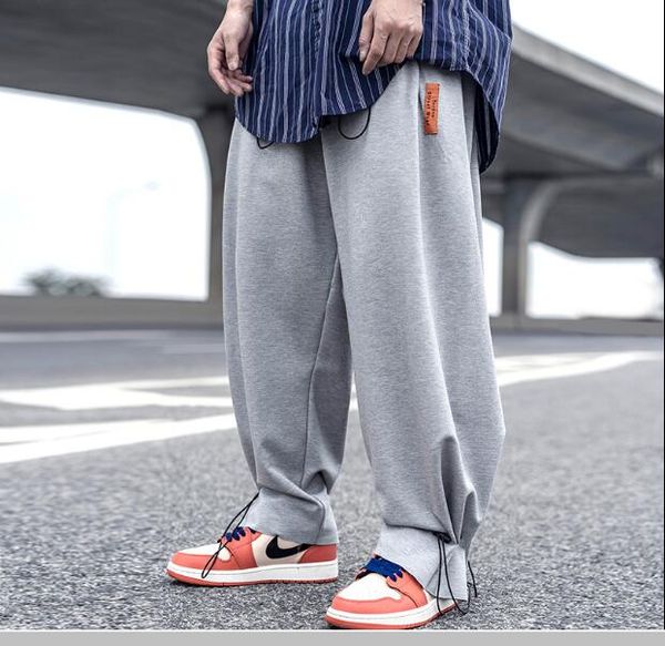 oversize men's clothing trousers haren pants hip hop punk harajuku dark elastic waist streetwear joggers, Black
oversize men's clothing trousers haren pants hip hop punk harajuku dark elastic waist streetwear joggers, Black