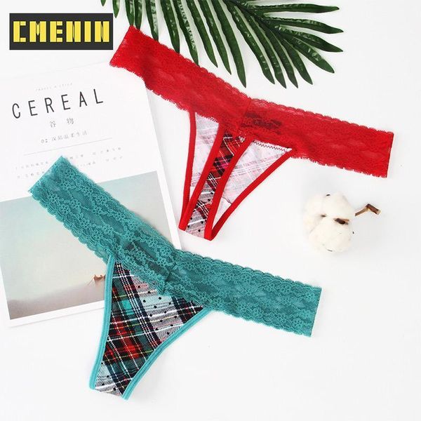 cmenin new plaid g-string panties soft underwear women briefs lingerie female intimate ladies low-rise underpants p00791, Black;pink
cmenin new plaid g-string panties soft underwear women briefs lingerie female intimate ladies low-rise underpants p00791, Black;pink