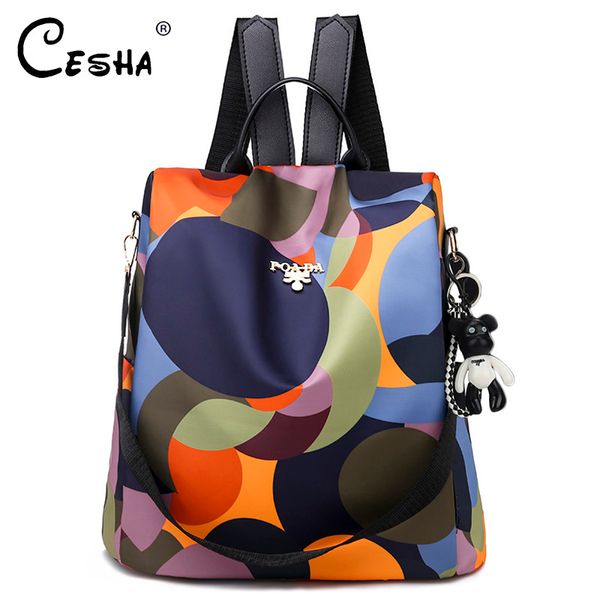cesha fashion anti theft design school bag for teenager oxford school backpack pretty style girls backpack satchel t200114
cesha fashion anti theft design school bag for teenager oxford school backpack pretty style girls backpack satchel t200114