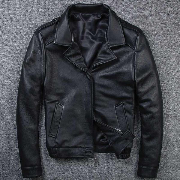 zvaqs new arrival male clothing mens black business style overcoat short slim casual genuine leather cowskin leather jackets1
zvaqs new arrival male clothing mens black business style overcoat short slim casual genuine leather cowskin leather jackets1