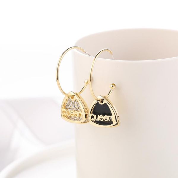 hoop & huggie ant angel triangle queen trendy earring for women gold plated fashion letter pendant drop triang ear jewelry, Golden;silver
hoop & huggie ant angel triangle queen trendy earring for women gold plated fashion letter pendant drop triang ear jewelry, Golden;silver
