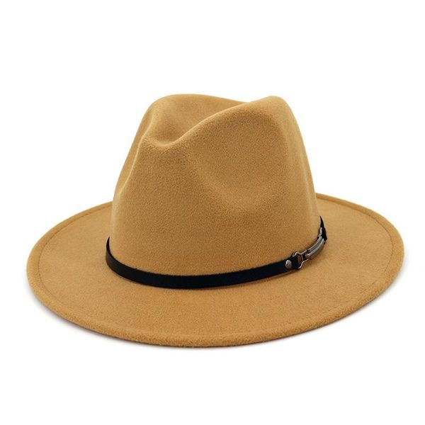 wool fedora hat men wide brim elegant imitation wool black wedding felted hat belt vintage cowboy winter women hats, Blue;gray
wool fedora hat men wide brim elegant imitation wool black wedding felted hat belt vintage cowboy winter women hats, Blue;gray