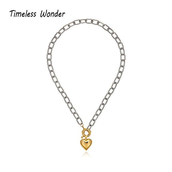 chokers timeless wonder glam heart chains choker necklace women jewelry punk ins trendy boho hiphop 2 tone party date goth 5436, Golden;silver
chokers timeless wonder glam heart chains choker necklace women jewelry punk ins trendy boho hiphop 2 tone party date goth 5436, Golden;silver