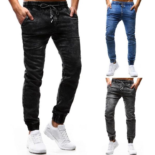 men's jeans men denim fashion hip hop skinny pencil for high streetwear styles pants, Blue
men's jeans men denim fashion hip hop skinny pencil for high streetwear styles pants, Blue