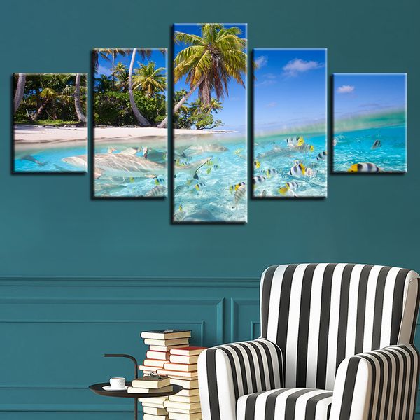 modern 5 piece canvas prints artwork contemporary landscape blue sea beach pictures paintings wall art for living room home decorations
modern 5 piece canvas prints artwork contemporary landscape blue sea beach pictures paintings wall art for living room home decorations