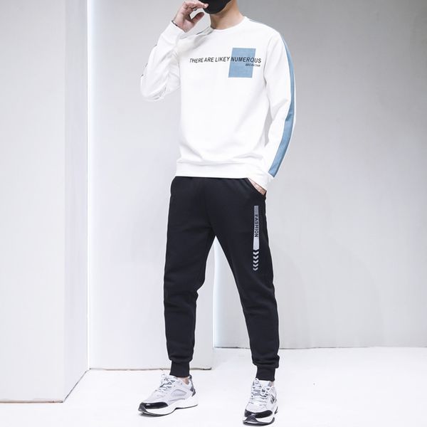 sweater spring and autumn trend 2020 men's new casual suit korean fashion sportswear, Gray
sweater spring and autumn trend 2020 men's new casual suit korean fashion sportswear, Gray