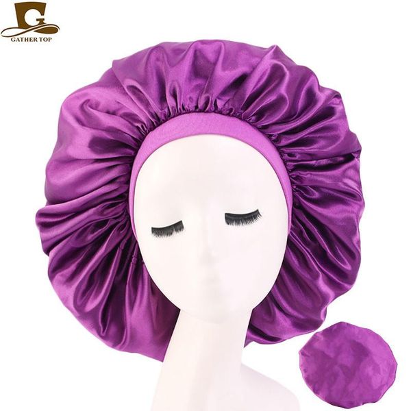 beanie/skull caps extra large women's printed nightcap fashionable wide-brim elastic round hat silk satin hair headdress wrap accessori, Blue;gray
beanie/skull caps extra large women's printed nightcap fashionable wide-brim elastic round hat silk satin hair headdress wrap accessori, Blue;gray