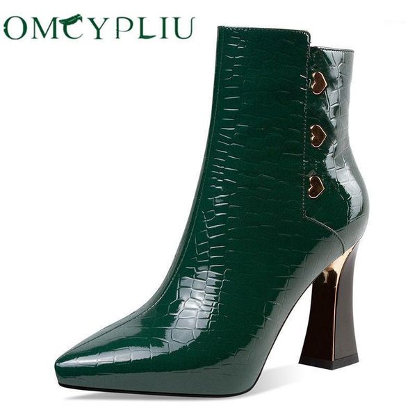 boots women's high heels 9cm fashion woman ankle boot green ladies shoes plus size female pointed shoe botines mujer1, Black
boots women's high heels 9cm fashion woman ankle boot green ladies shoes plus size female pointed shoe botines mujer1, Black