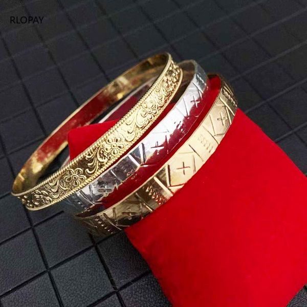 bangle rlopay gold bangles carved flower slim hand bangs jewelry luxury bracelets for women bridesmaid, Black
bangle rlopay gold bangles carved flower slim hand bangs jewelry luxury bracelets for women bridesmaid, Black