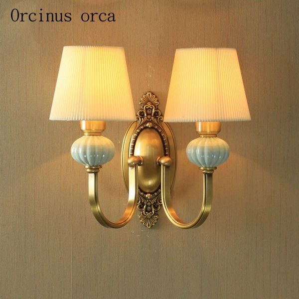 american modern minimalist all copper wall lamp living room background wall bedroom bedside lamp french classical
american modern minimalist all copper wall lamp living room background wall bedroom bedside lamp french classical
