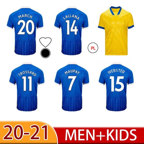 customized maupay soccer jerseys 20 21 home away trossard connolly webster rodriguez dunk mooy gross lallana football shirt, Black;yellow
customized maupay soccer jerseys 20 21 home away trossard connolly webster rodriguez dunk mooy gross lallana football shirt, Black;yellow