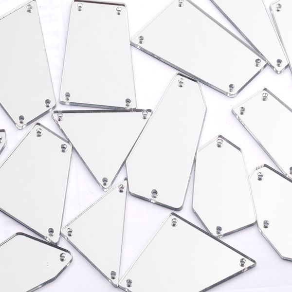 many shapes popular acrylic mirror sew on rhinestones with holes flat back shiny sew-on stone for dress decoration 30piece, Black
many shapes popular acrylic mirror sew on rhinestones with holes flat back shiny sew-on stone for dress decoration 30piece, Black