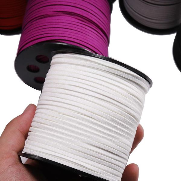 10m/lot 2.5 mm flat faux suede braided korean velvet leather handmade beading bracelet diy necklace for jewelry making bbydgx, White;red
10m/lot 2.5 mm flat faux suede braided korean velvet leather handmade beading bracelet diy necklace for jewelry making bbydgx, White;red
