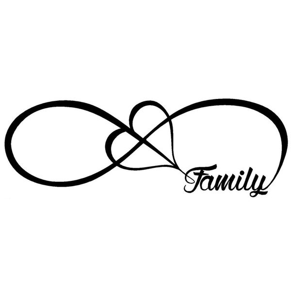 20x7cm family love heart infinity forever symbol vinyl decals car sticker car-styling s8-0199
20x7cm family love heart infinity forever symbol vinyl decals car sticker car-styling s8-0199