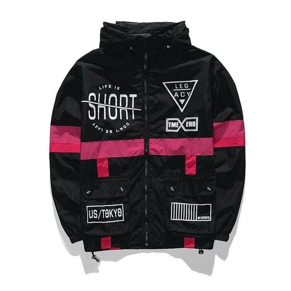 yizlo jacket windbreaker men college jackets lj201013, Black;brown
yizlo jacket windbreaker men college jackets lj201013, Black;brown