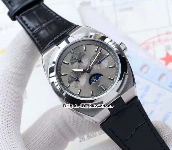 new overseas silver case 4300v/120g-b102 automatic mens watch gray dial moon phase perpetual calendar gents watches black leather strap, Slivery;brown
new overseas silver case 4300v/120g-b102 automatic mens watch gray dial moon phase perpetual calendar gents watches black leather strap, Slivery;brown