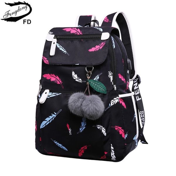 fengdong school bags for teenage girls waterproof school backpack usb bookbag children's backpack child lapbag dropshipping y200107
fengdong school bags for teenage girls waterproof school backpack usb bookbag children's backpack child lapbag dropshipping y200107