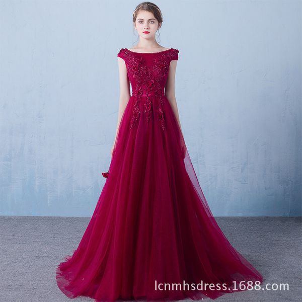 bridal toastmasters весна 2020 новая большая партия двойной двойной плечо хвостовидная кружевная хозяева кроссграничное платье, Black
bridal toastmasters весна 2020 новая большая партия двойной двойной плечо хвостовидная кружевная хозяева кроссграничное платье, Black