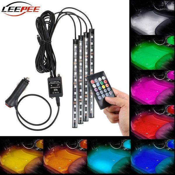leepee remote voice control atmosphere lamp led light for car accessories interior auto decoration universal 24/36/48 leds1
leepee remote voice control atmosphere lamp led light for car accessories interior auto decoration universal 24/36/48 leds1