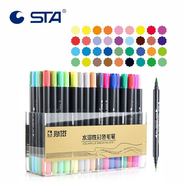 sta 12 24 36 48 80 colors dual tips water based ink color marker pen set with soft brush fineliner tip f jllpxn yeah2010
sta 12 24 36 48 80 colors dual tips water based ink color marker pen set with soft brush fineliner tip f jllpxn yeah2010