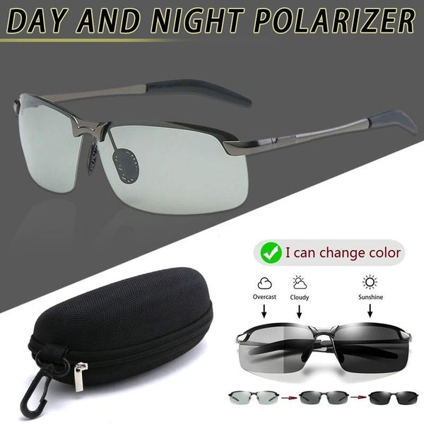 brainart men pchromic sunglasses with polarized lens for driving outdoor ll@17, White;black
brainart men pchromic sunglasses with polarized lens for driving outdoor ll@17, White;black