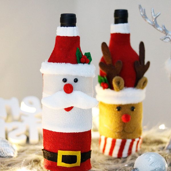 christmas wine bottle cover merry christmas decor for home xmas table decor xmas gift happy new year 2021 personalized ornaments wholesale
christmas wine bottle cover merry christmas decor for home xmas table decor xmas gift happy new year 2021 personalized ornaments wholesale