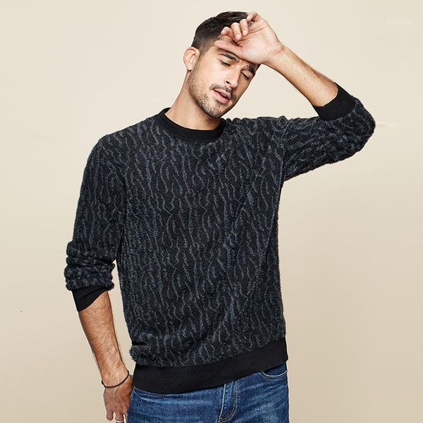 kuegou 2020 autumn cotton plain black gray sweater men pullover casual jumper for male brand knitted korean style clothes 126321, White;black
kuegou 2020 autumn cotton plain black gray sweater men pullover casual jumper for male brand knitted korean style clothes 126321, White;black