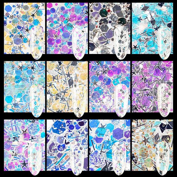 nail glitter 12colors art ocean star ultra thin mixed size hexagon rectangle shape mermaid flake for, Silver;gold
nail glitter 12colors art ocean star ultra thin mixed size hexagon rectangle shape mermaid flake for, Silver;gold