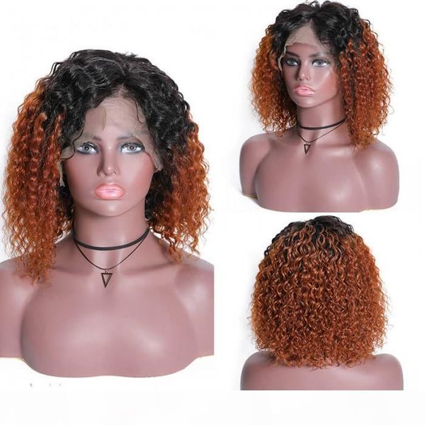 tkwig for women wine red color short 13x4 lace front human hair curly bob 150 preplucked human hair series, Black;brown
tkwig for women wine red color short 13x4 lace front human hair curly bob 150 preplucked human hair series, Black;brown