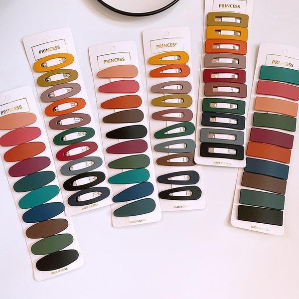 10 pcs vintage simple morandi color geometric water drop bb clip fashion children girl barrettes hair accessories1, Slivery;white
10 pcs vintage simple morandi color geometric water drop bb clip fashion children girl barrettes hair accessories1, Slivery;white
