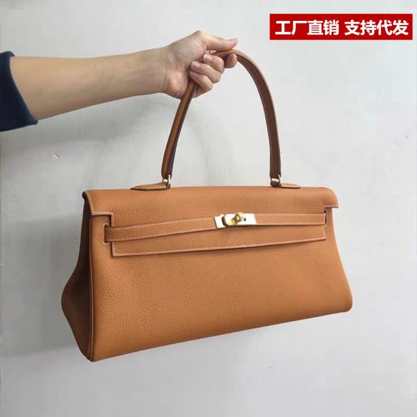 new horizontal kelly with lychee pattern and cow leather one shoulder portable large capacity women's bag
new horizontal kelly with lychee pattern and cow leather one shoulder portable large capacity women's bag