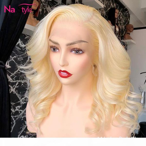 pixie cut 613 blonde lace front wigs hd transparent lace body wave wig pre plucked 13x4 lace front human hair wigs 130 remy, Black
pixie cut 613 blonde lace front wigs hd transparent lace body wave wig pre plucked 13x4 lace front human hair wigs 130 remy, Black