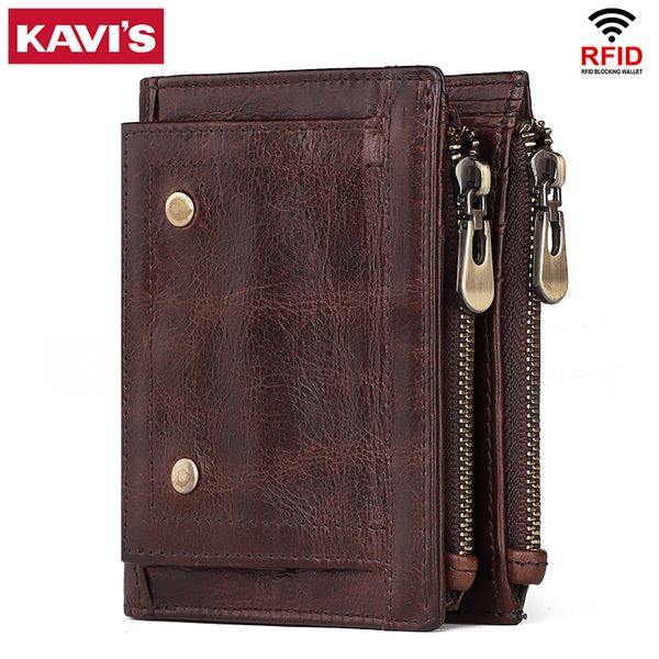 kavis rfid wallets men brand genuine leather short wallet small money bag male purses with card holder and tow coin pocket bags, Red;black
kavis rfid wallets men brand genuine leather short wallet small money bag male purses with card holder and tow coin pocket bags, Red;black