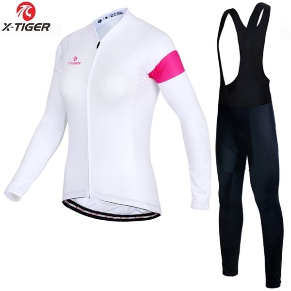 x-tiger 2020 anti-uv autumn clothing suit 100% polyester mtb bicycle clothes long sleeve cycling jersey set for women c0123, Gray
x-tiger 2020 anti-uv autumn clothing suit 100% polyester mtb bicycle clothes long sleeve cycling jersey set for women c0123, Gray