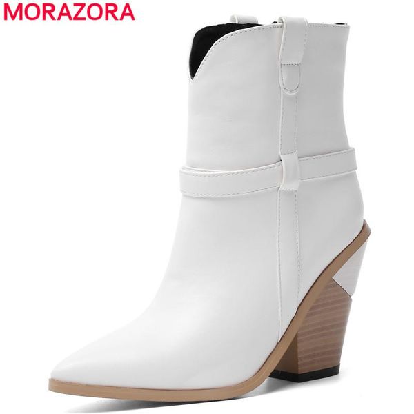 boots morazora 2021 ankle women's shoes wedges high heels western fashion winter short ladies, Black
boots morazora 2021 ankle women's shoes wedges high heels western fashion winter short ladies, Black