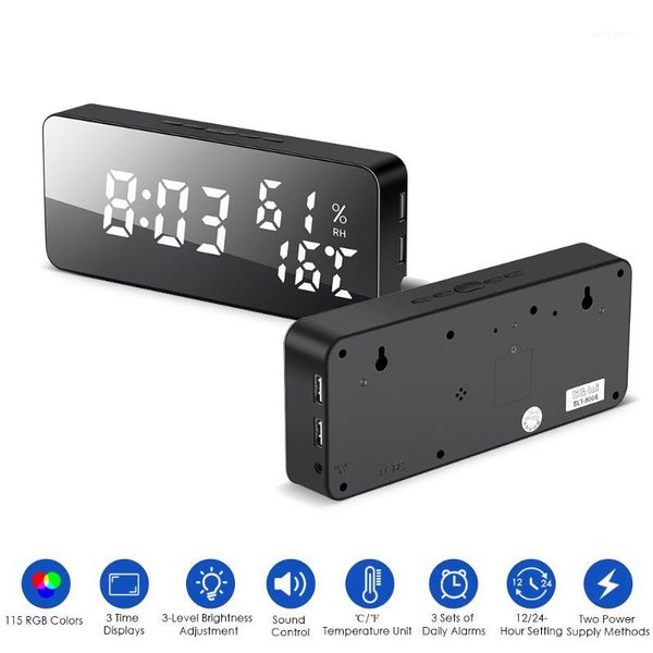 led colorful clock digital mirror alarm clock usb/battery power supply with luminance adjustment snooze function1
led colorful clock digital mirror alarm clock usb/battery power supply with luminance adjustment snooze function1