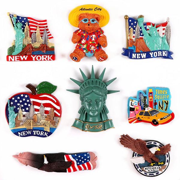 american usa souvenir 3d magnetic refrigerator world souvenir fridge magnets new york alaska eagle statue of liberty wmtjmb
american usa souvenir 3d magnetic refrigerator world souvenir fridge magnets new york alaska eagle statue of liberty wmtjmb