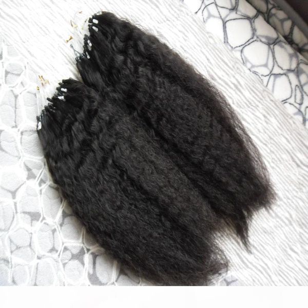 coarse yaki micro loop human hair extensions 200g kinky straight 100% human micro bead links machine made remy hair extension yaki, Black
coarse yaki micro loop human hair extensions 200g kinky straight 100% human micro bead links machine made remy hair extension yaki, Black
