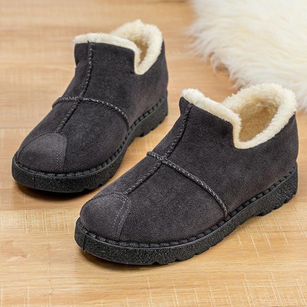 women's boots winter lok fu shoes bag root fur shoes cotton non-slip soft bottom plus velvet warm lazy month1, Black
women's boots winter lok fu shoes bag root fur shoes cotton non-slip soft bottom plus velvet warm lazy month1, Black