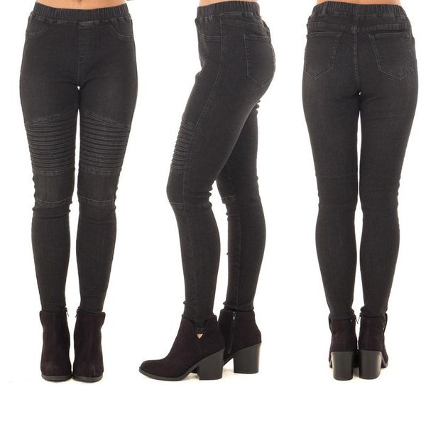 spring and autumn skinny jeans women's high waist large size skinny black jeans women's slim denim pencil pants, Blue
spring and autumn skinny jeans women's high waist large size skinny black jeans women's slim denim pencil pants, Blue