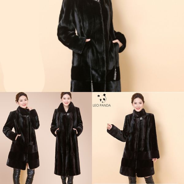 women 2020 new winter real mink fur coat long natural fur mink coats jacket female warm soft vintage clothes plus size 6xlx1019, Black
women 2020 new winter real mink fur coat long natural fur mink coats jacket female warm soft vintage clothes plus size 6xlx1019, Black