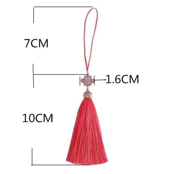 2pcs metal caps fringe trim bookmark silk tassels diy curtain clothes bag craft supplies classical style tassel pendant 17cm h jllgek
2pcs metal caps fringe trim bookmark silk tassels diy curtain clothes bag craft supplies classical style tassel pendant 17cm h jllgek