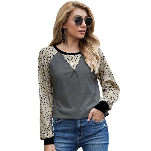 women's t-shirt woman tshirts t shirt y2k shirts for women graphic o-neck leopard full tshirt, White 
women's t-shirt woman tshirts t shirt y2k shirts for women graphic o-neck leopard full tshirt, White