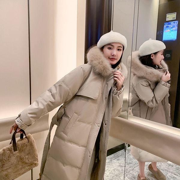 2020 new summer poetry same down jacket long sleeve new mid winter long thickened coat bread cotton padded jacket, Black
2020 new summer poetry same down jacket long sleeve new mid winter long thickened coat bread cotton padded jacket, Black