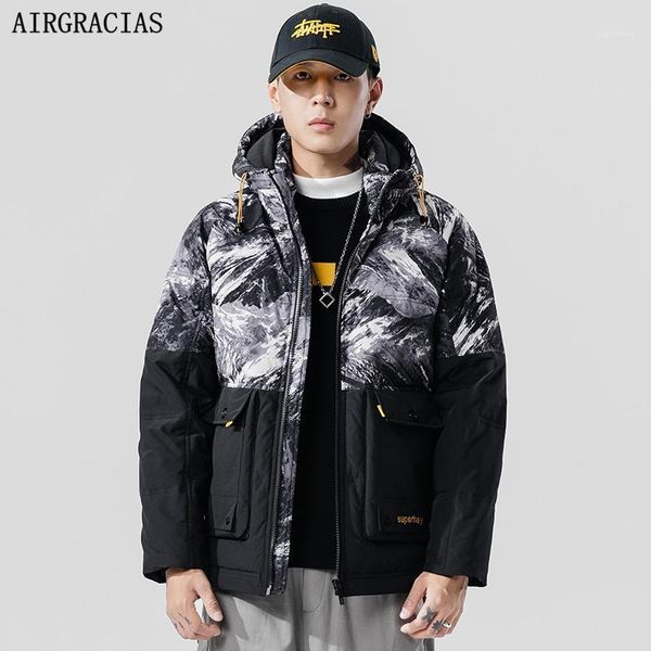 airgracias 90% down jacket men winter camouflage jacket men fashion thick warm parkas white duck down man coats1, Black
airgracias 90% down jacket men winter camouflage jacket men fashion thick warm parkas white duck down man coats1, Black