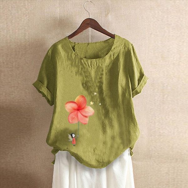 plus size womens blouses shirts floral print blouse summer women new o neck short sleeve shirts bluzki damskie blusas 5xl, White
plus size womens blouses shirts floral print blouse summer women new o neck short sleeve shirts bluzki damskie blusas 5xl, White