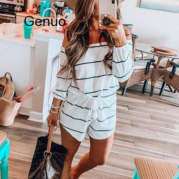 summer casual jumpsuit woman slash neck palysuit woman overall jumpsuit, Black;white
summer casual jumpsuit woman slash neck palysuit woman overall jumpsuit, Black;white