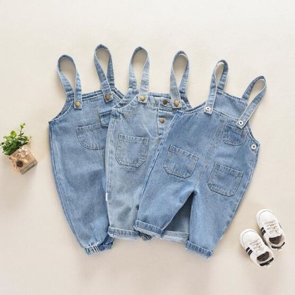 fashion kids jeans 2019 autumn toddler baby boys girls overalls children solid suspender denim pants babywear y200704, Blue
fashion kids jeans 2019 autumn toddler baby boys girls overalls children solid suspender denim pants babywear y200704, Blue